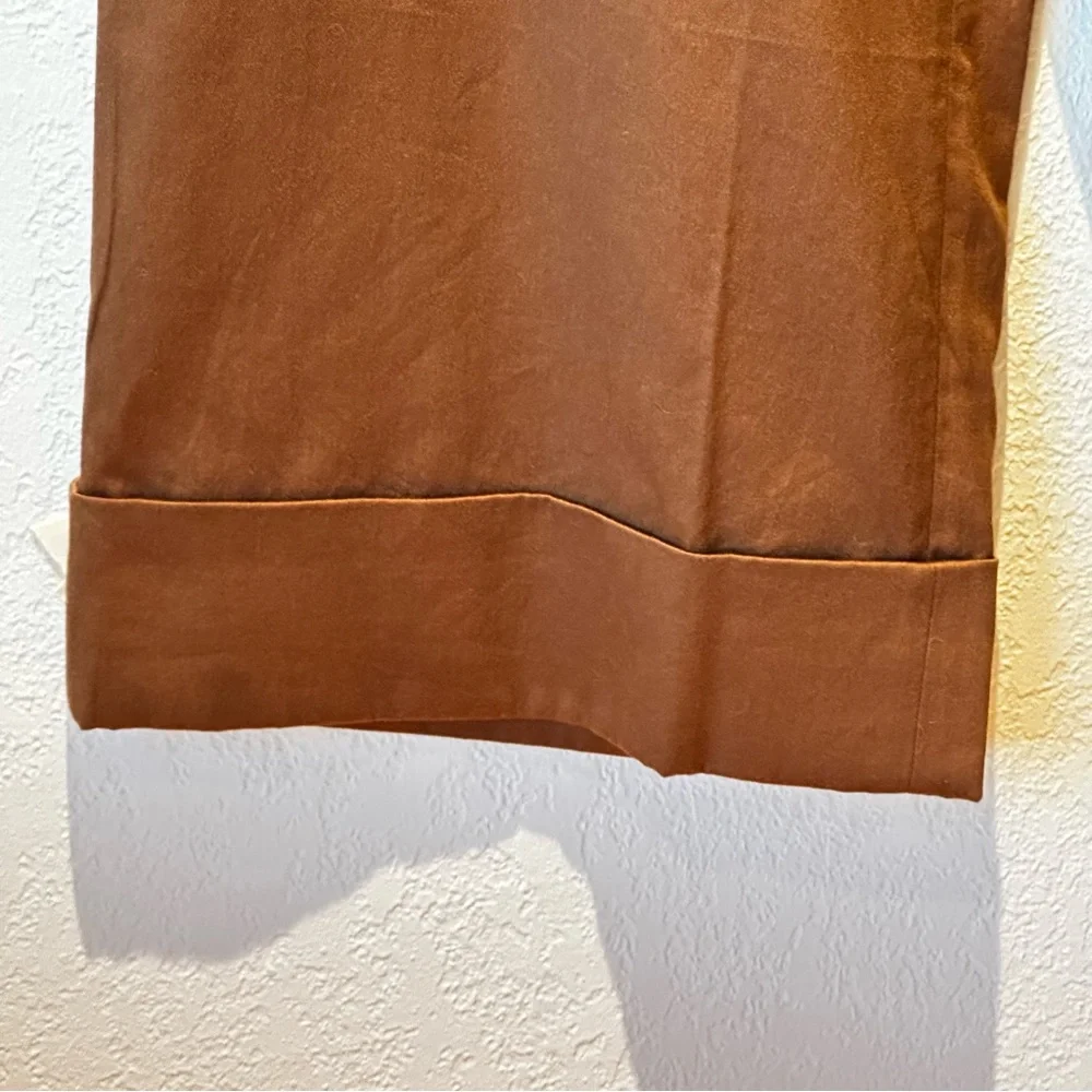 Roucha Penet Wide Leg Twill Cuffed Pant - Picture 9 of 12